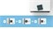 Водонагреватель Midea MWH-5020 -FED 50 V/H Wi-Fi (плоский,медный тэн с эмалевым покрытием) - фото 8976